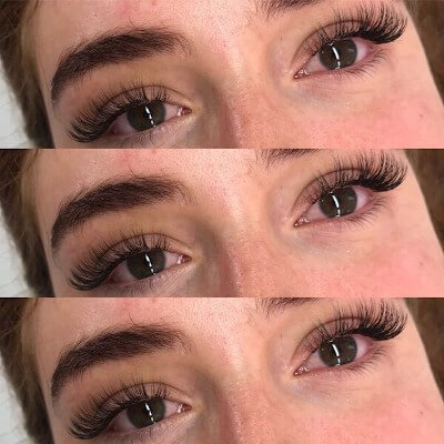 our classic individual lashes Canterbury by beauty spa