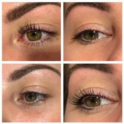 Canterbury Lash lift eyelashes by beauty spa