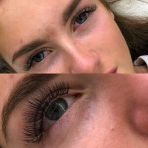 Hybrid lashes by beauty spa Canterbury